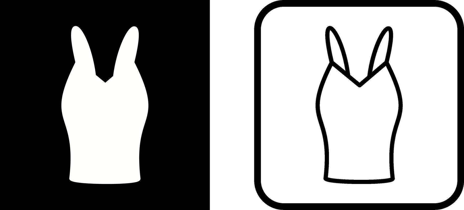 Ladies Vest Vector Icon