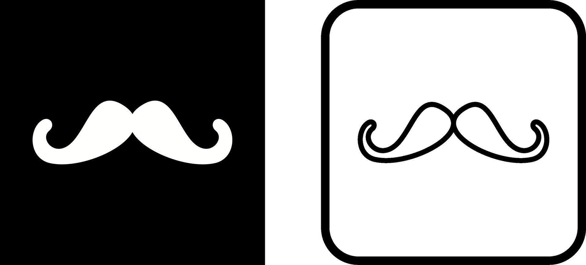 Moustache Vector Icon