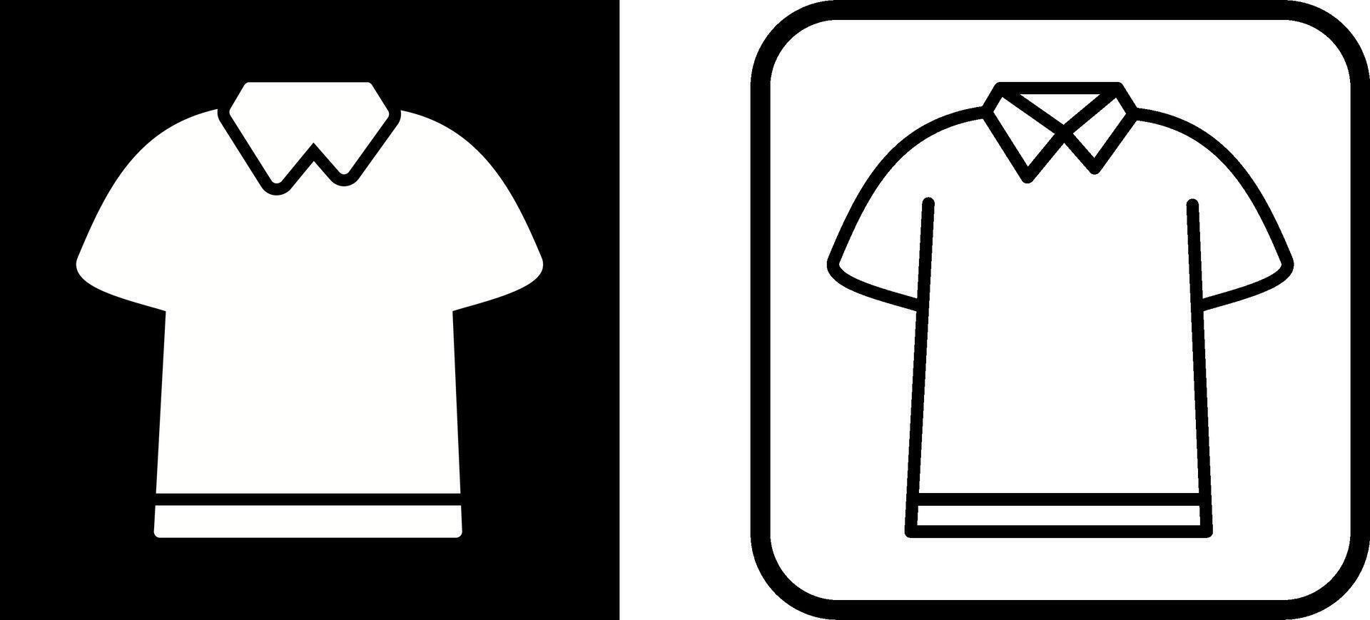 Polo Shirt Vector Icon