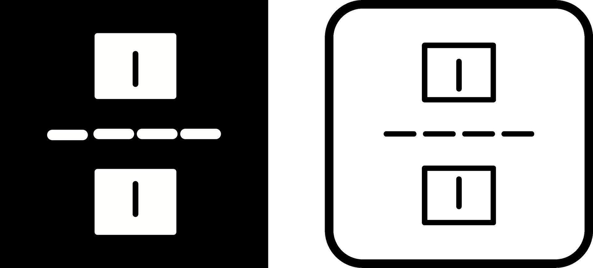 Linked Road Vector Icon