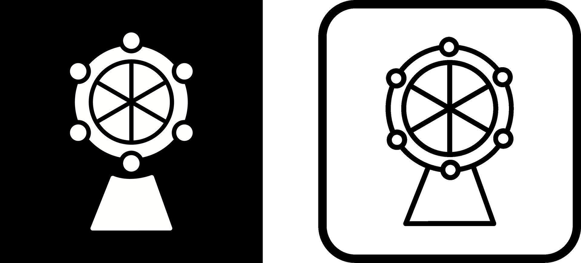 Ferris Wheel Vector Icon