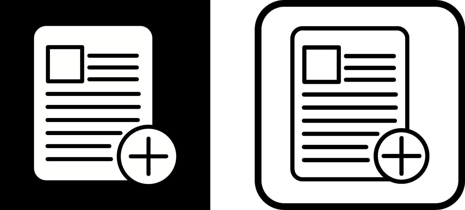 Medical Chart Vector Icon
