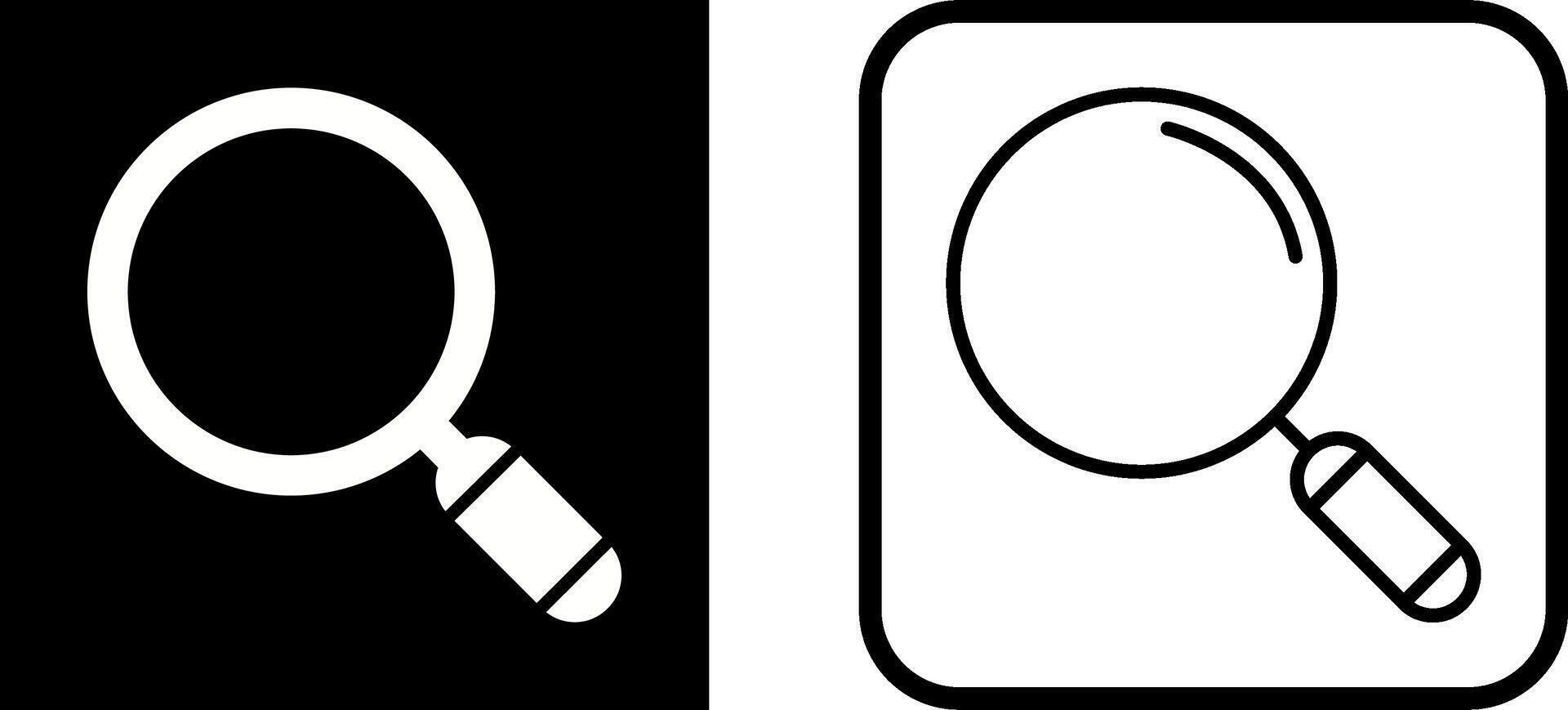 Magnifying Glass Vector Icon