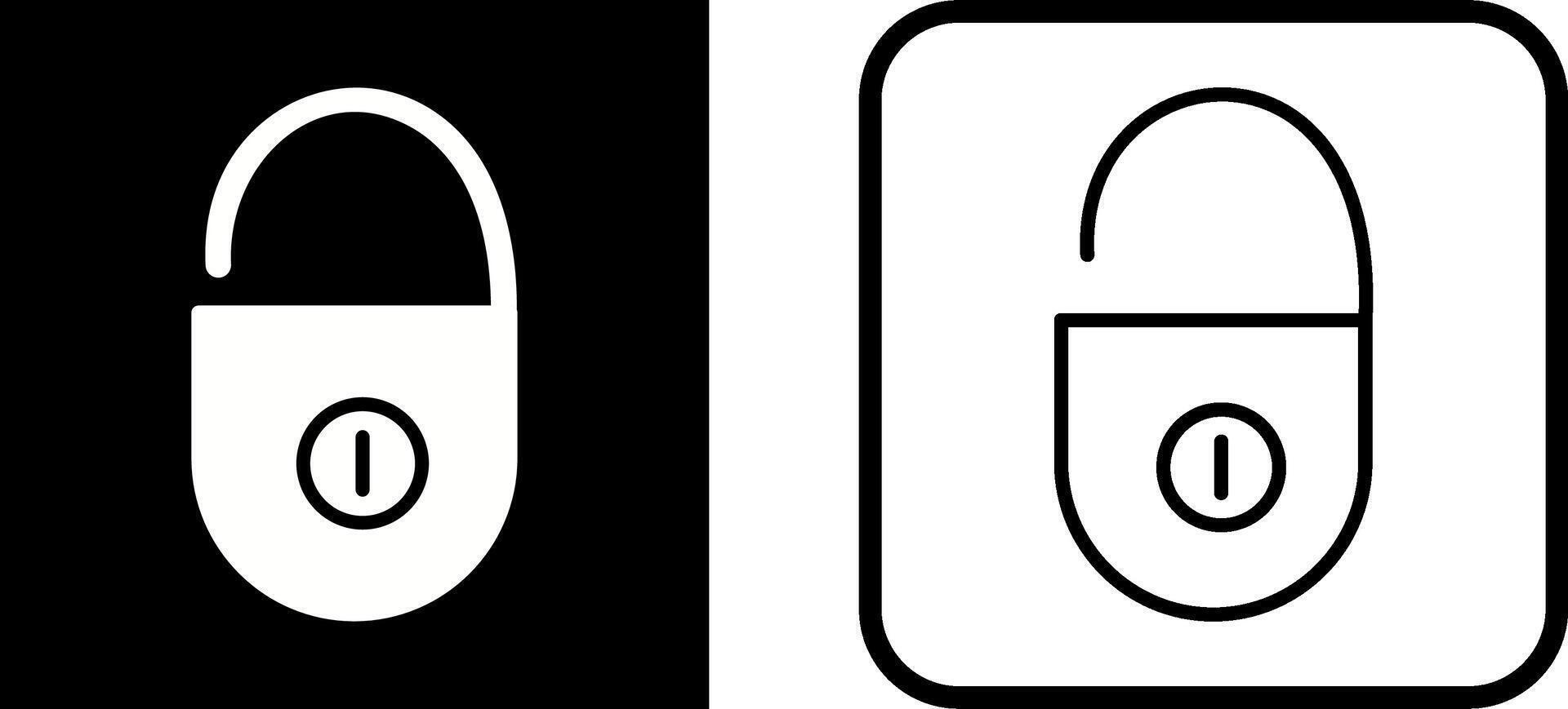 Unlocked Vector Icon
