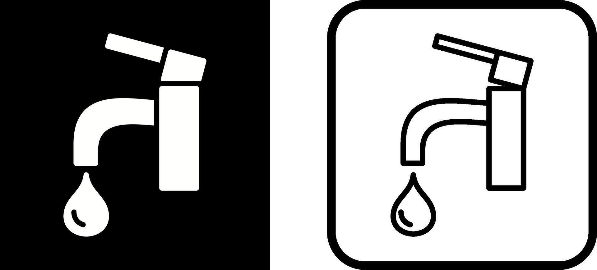 Water Tap Vector Icon