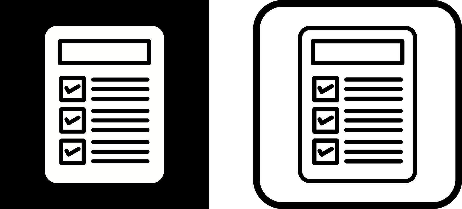 control de calidad pasado vector icono