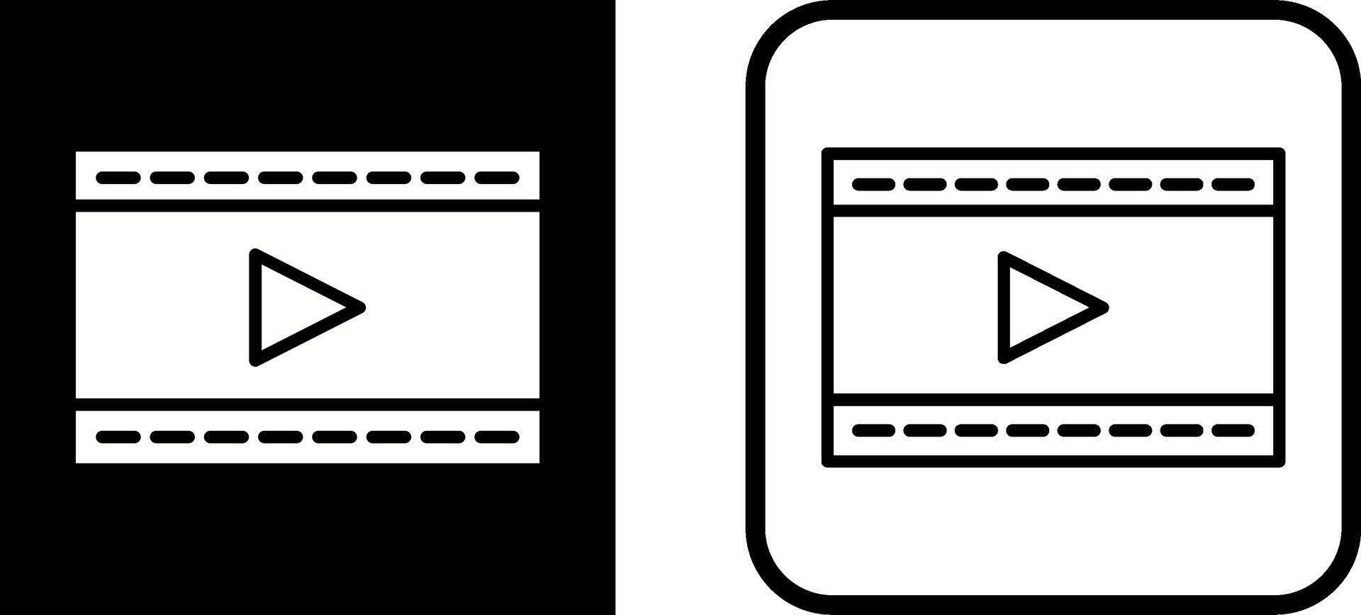 Video and Animation Vector Icon