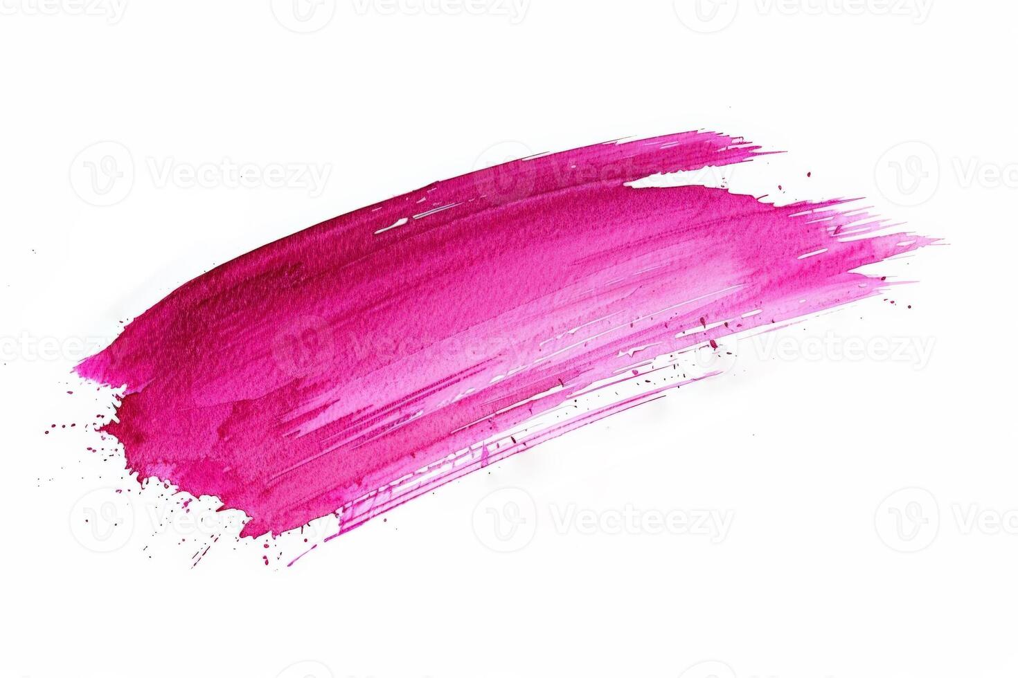 AI generated Vibrant Pink Abstract Watercolor Background photo