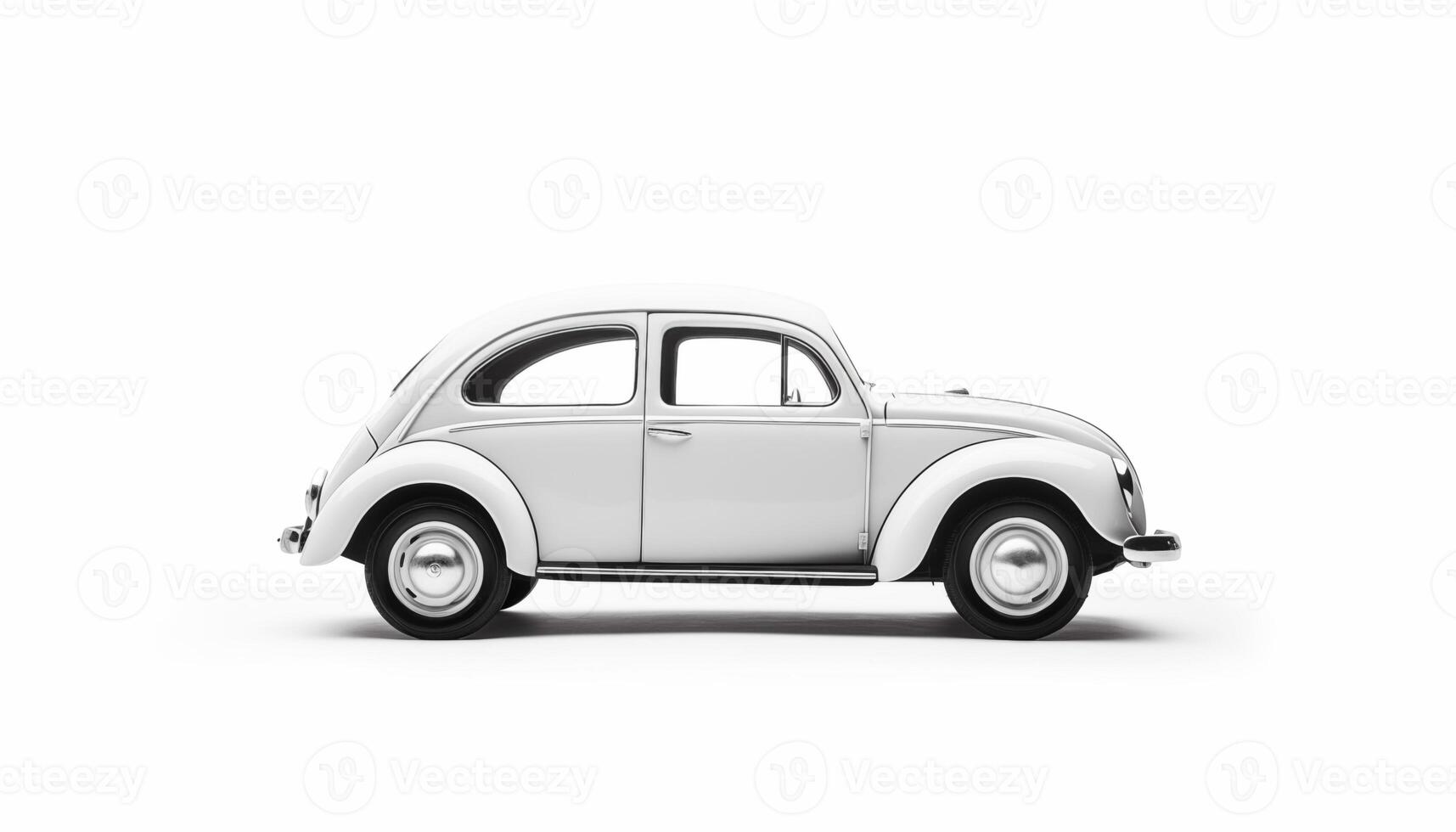 AI Generated A car on a white background, isolated photo