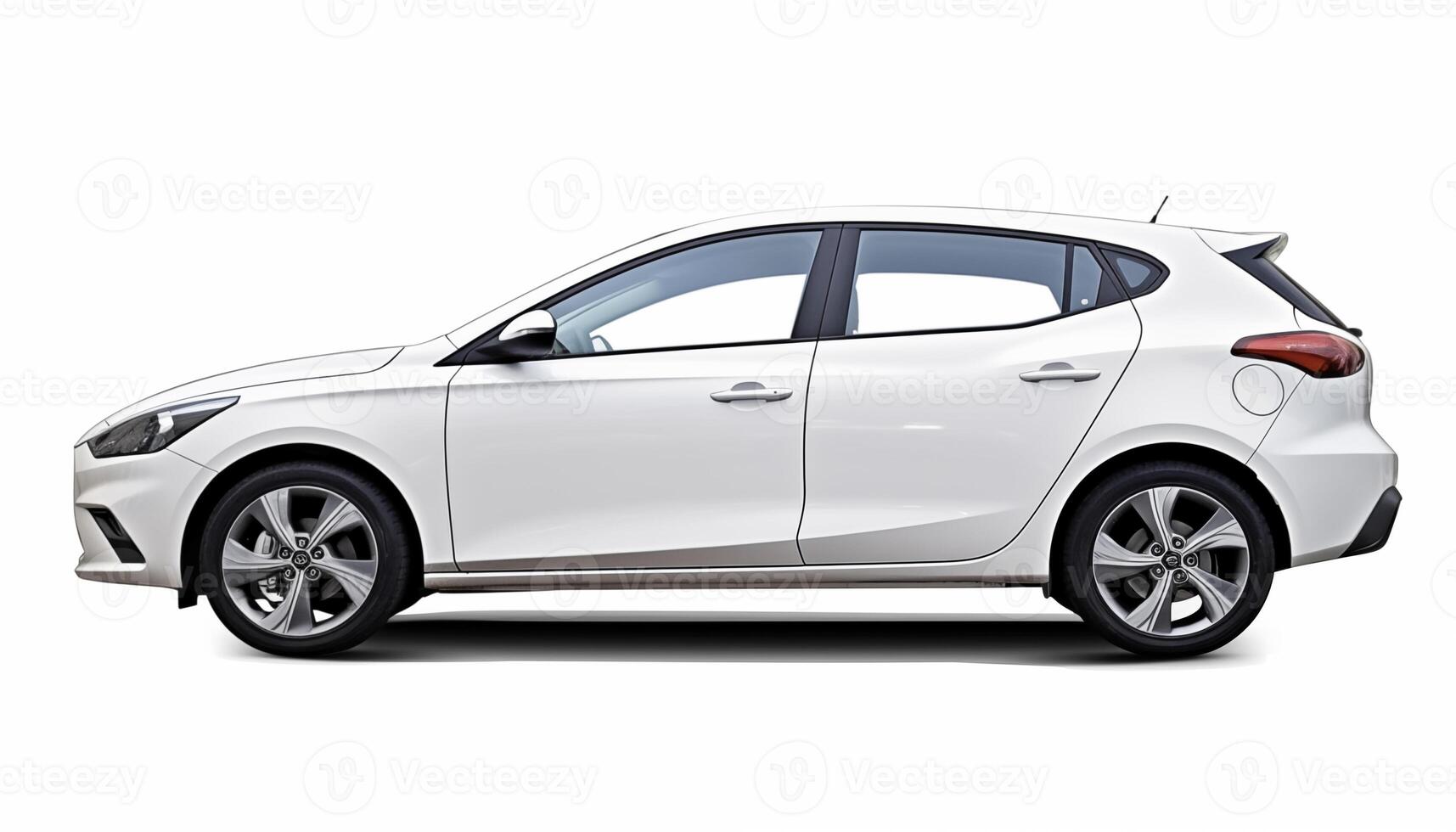 AI Generated A car on a white background, isolated photo