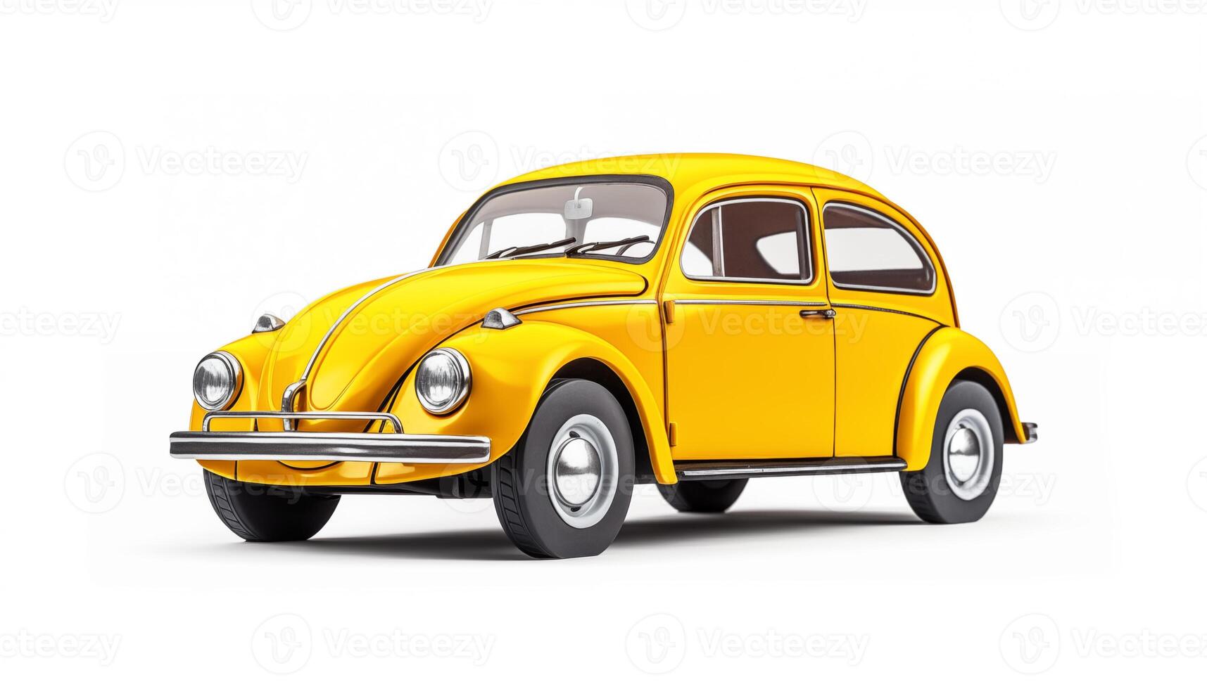 AI Generated A car on a white background, isolated photo