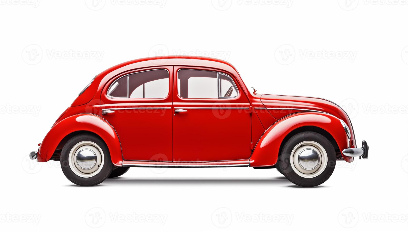 AI Generated A car on a white background, isolated photo