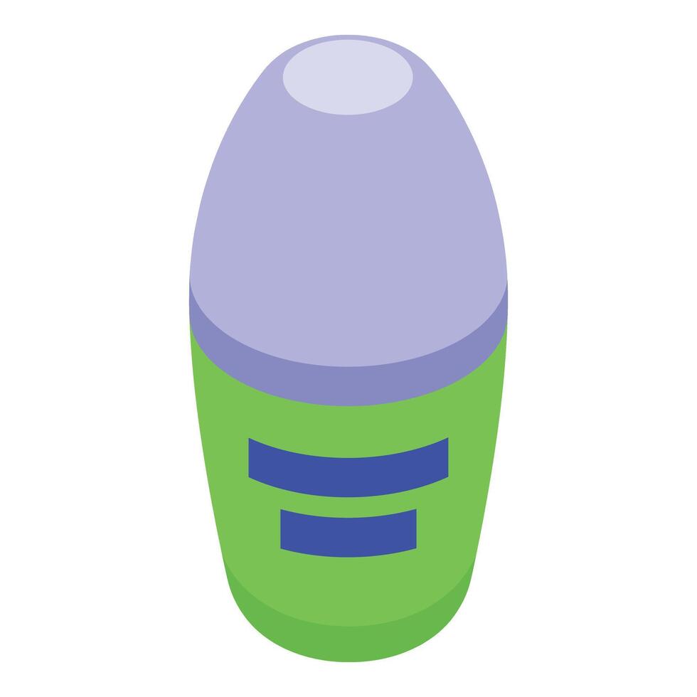 Cosmetic deodorant icon isometric vector. Sweat perfume vector