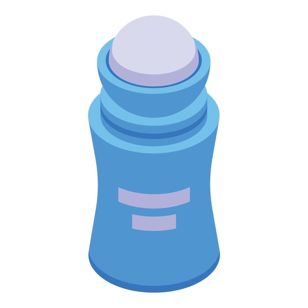 Ball deodorant cosmetic icon isometric vector. Tube fresh vector