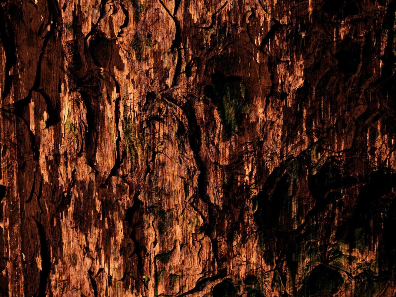 Dark Brown Wood Texture photo