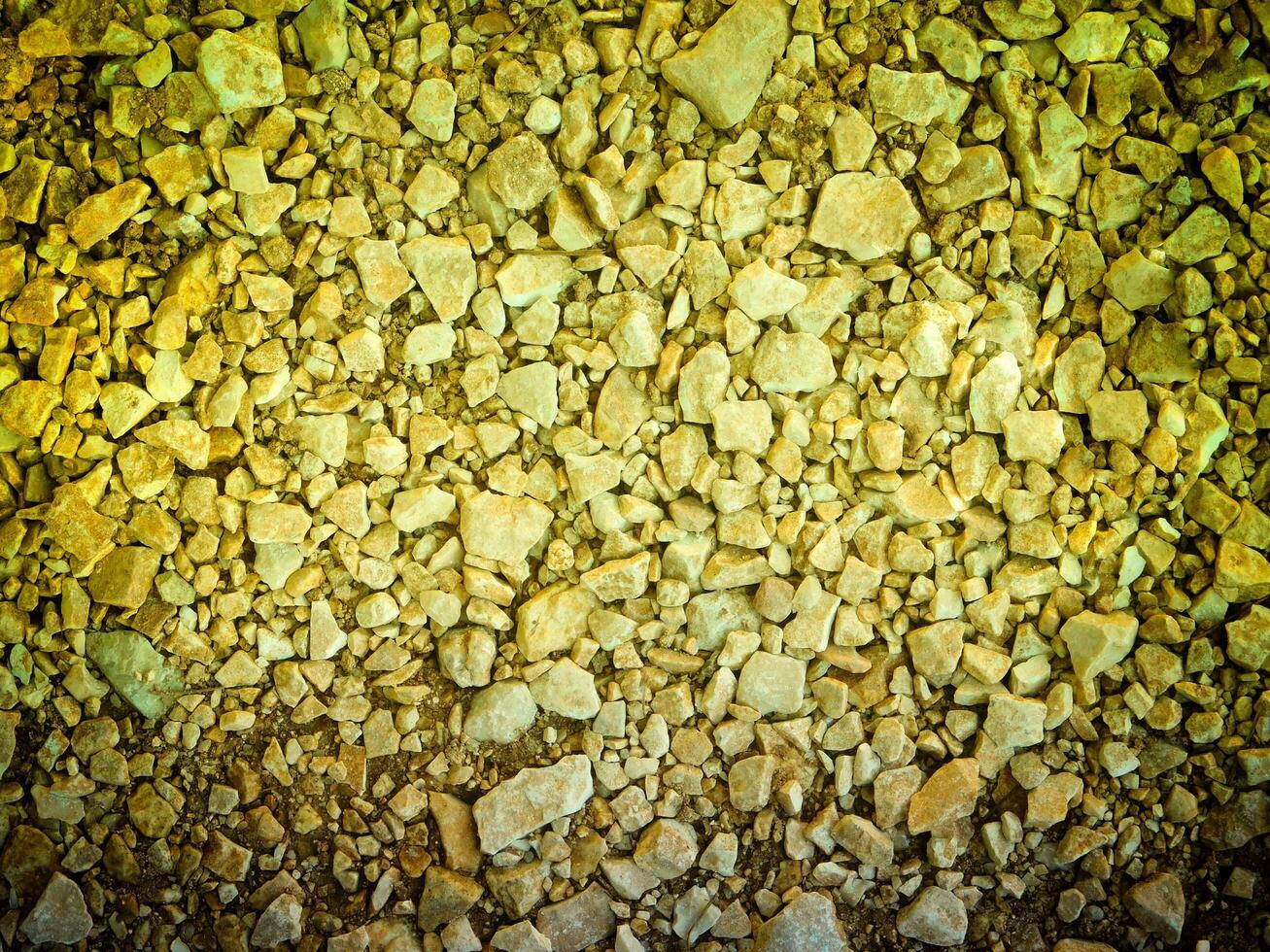 Texture Of Yellow Stone In The Garden photo