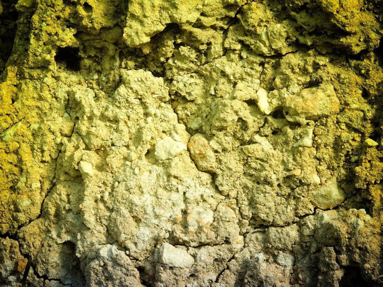 Texture Of Yellow Stone In The Garden photo