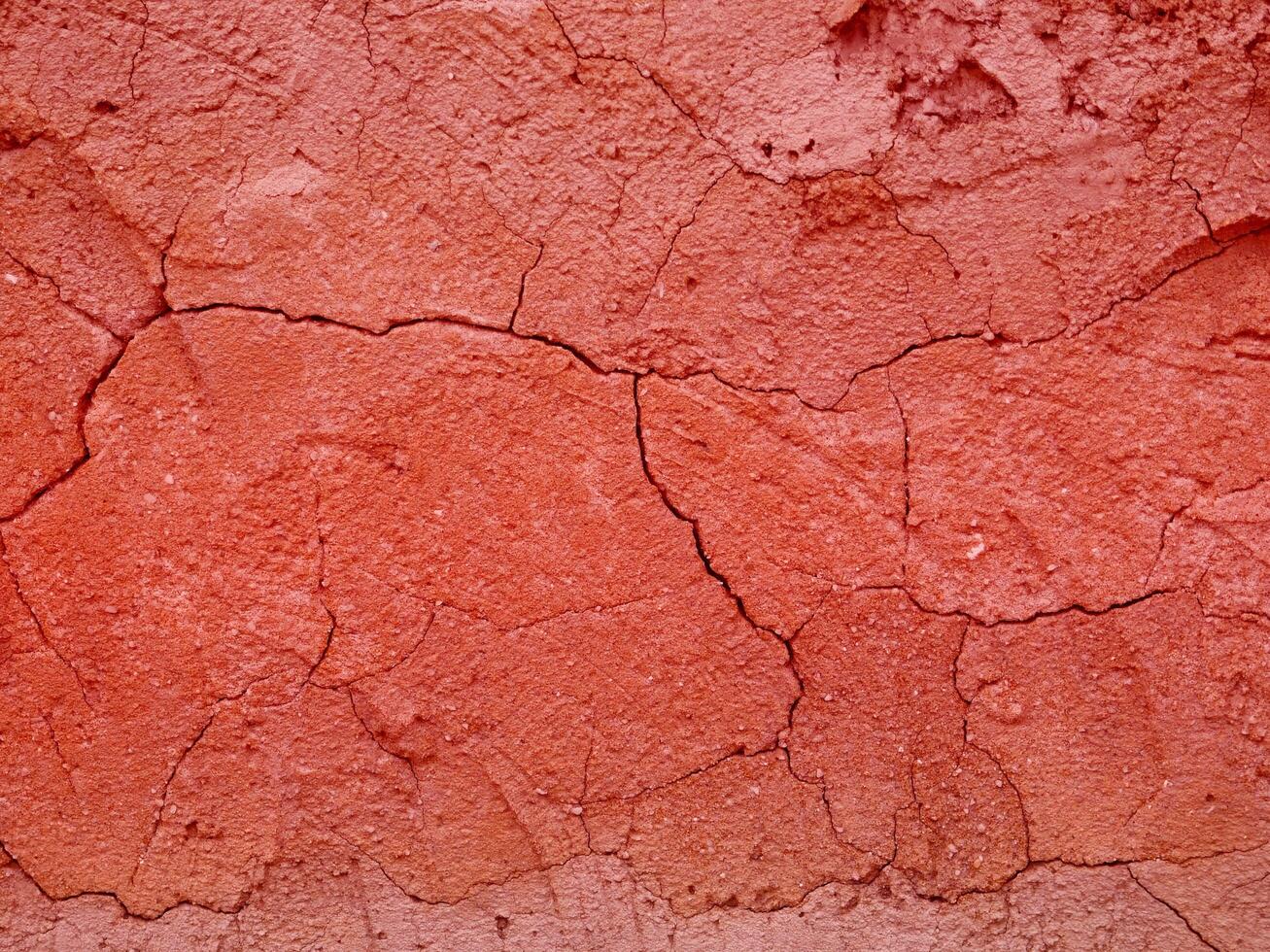 Texture Of Red Stone In The Garden photo