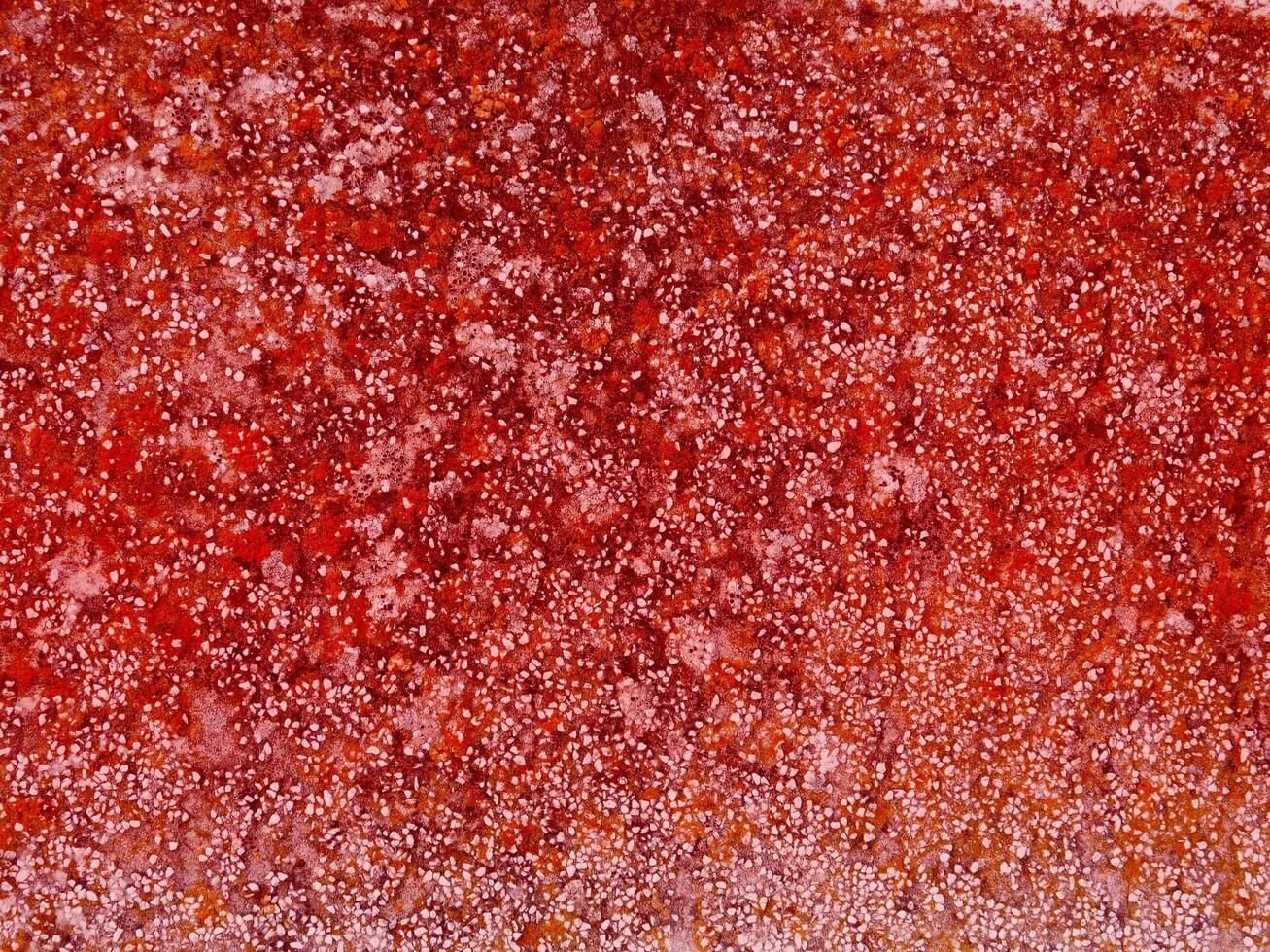 Texture Of Red Stone In The Garden photo