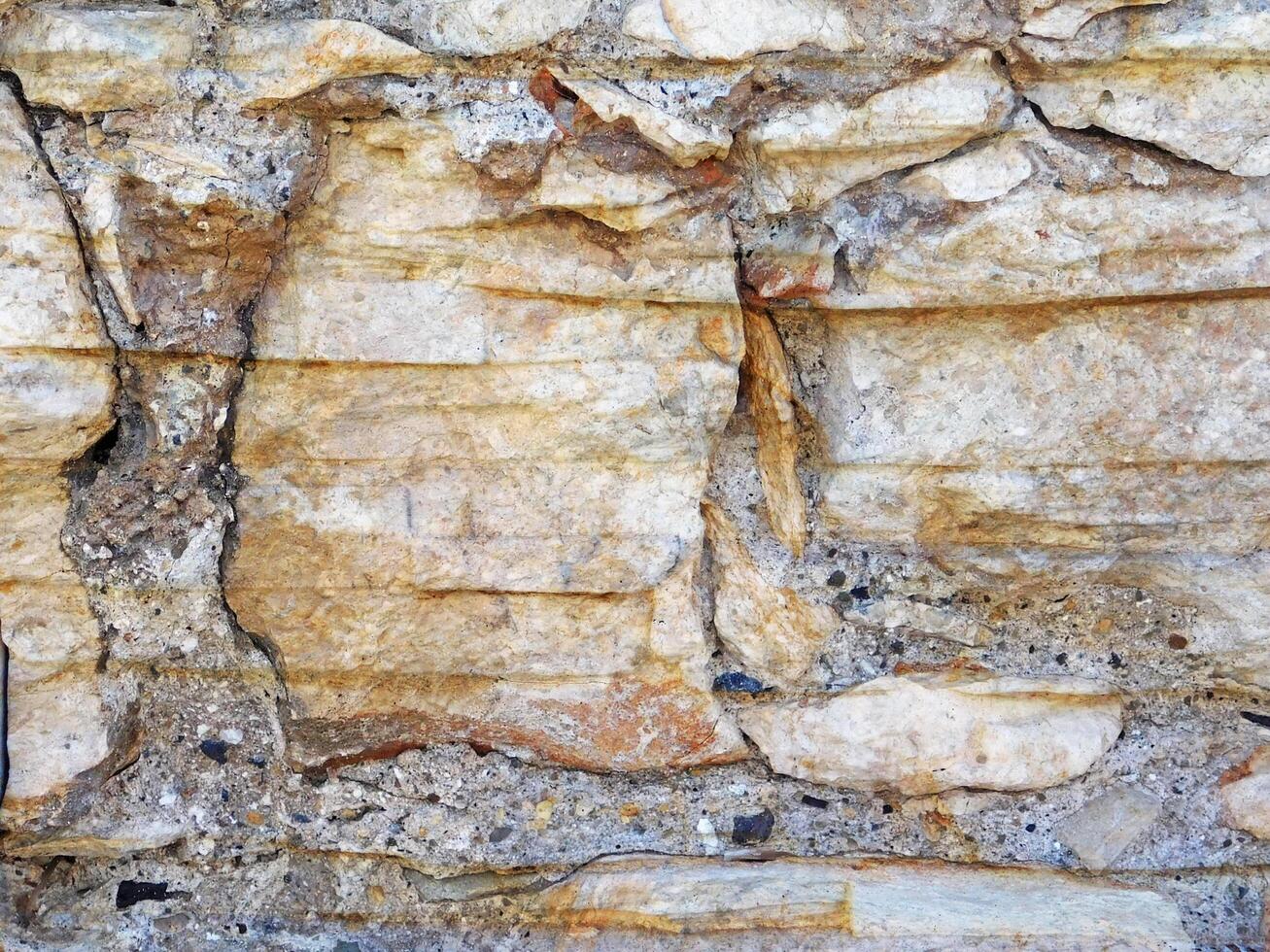 textura de piedra al aire libre foto