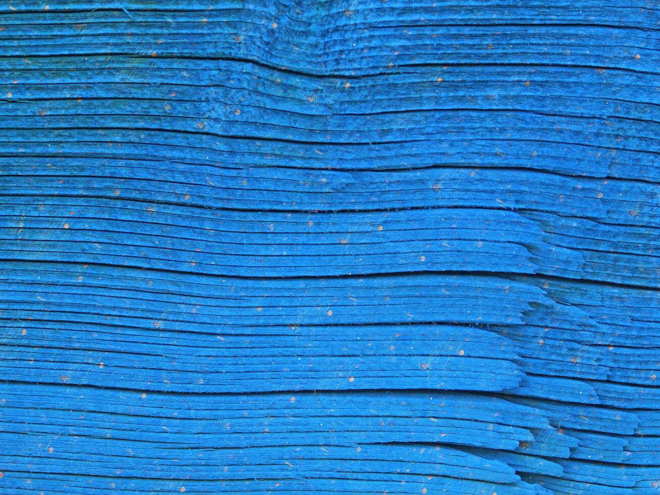 Blue Wood Texture photo