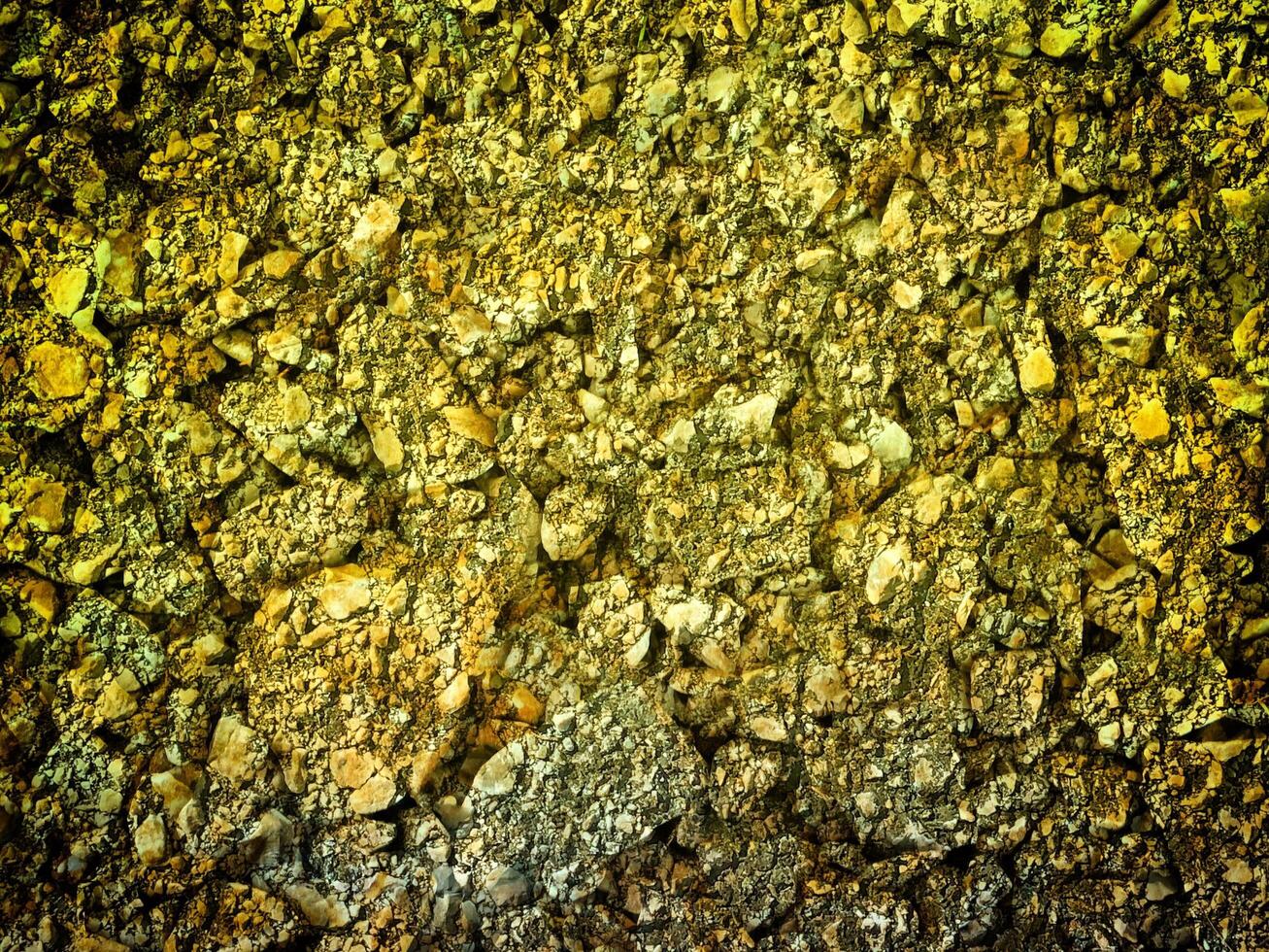 Texture Of Yellow Stone In The Garden photo