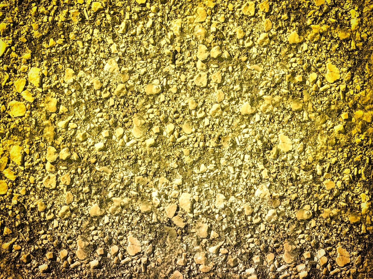 Texture Of Yellow Stone In The Garden photo