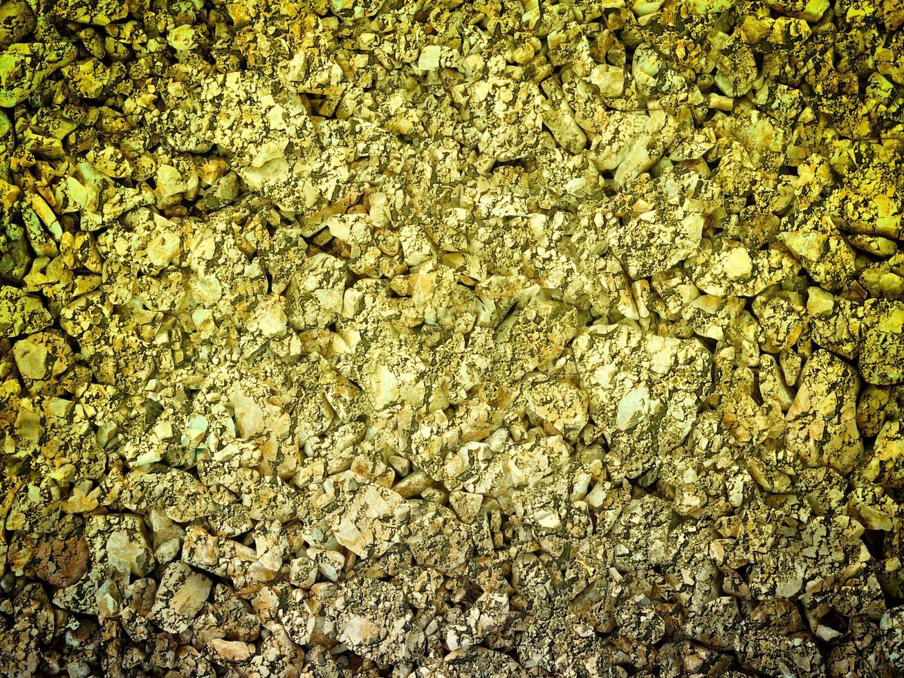 Texture Of Yellow Stone In The Garden photo