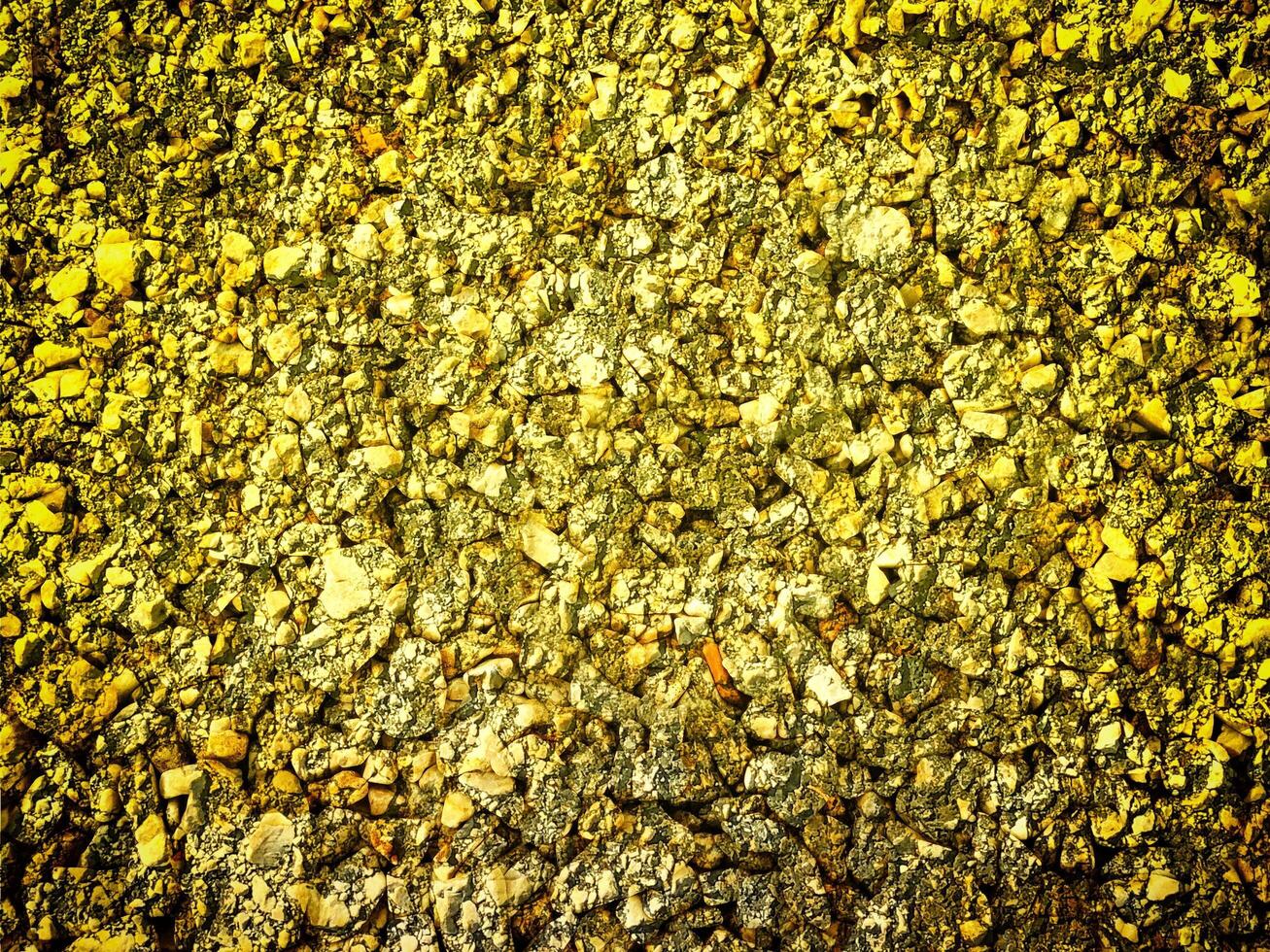 Texture Of Yellow Stone In The Garden photo