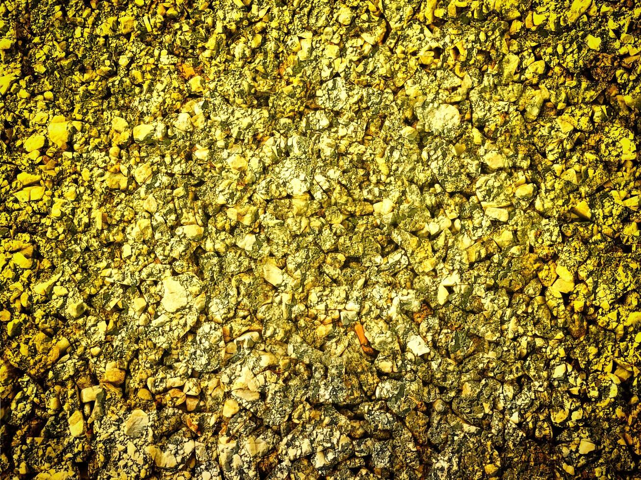 Texture Of Yellow Stone In The Garden photo