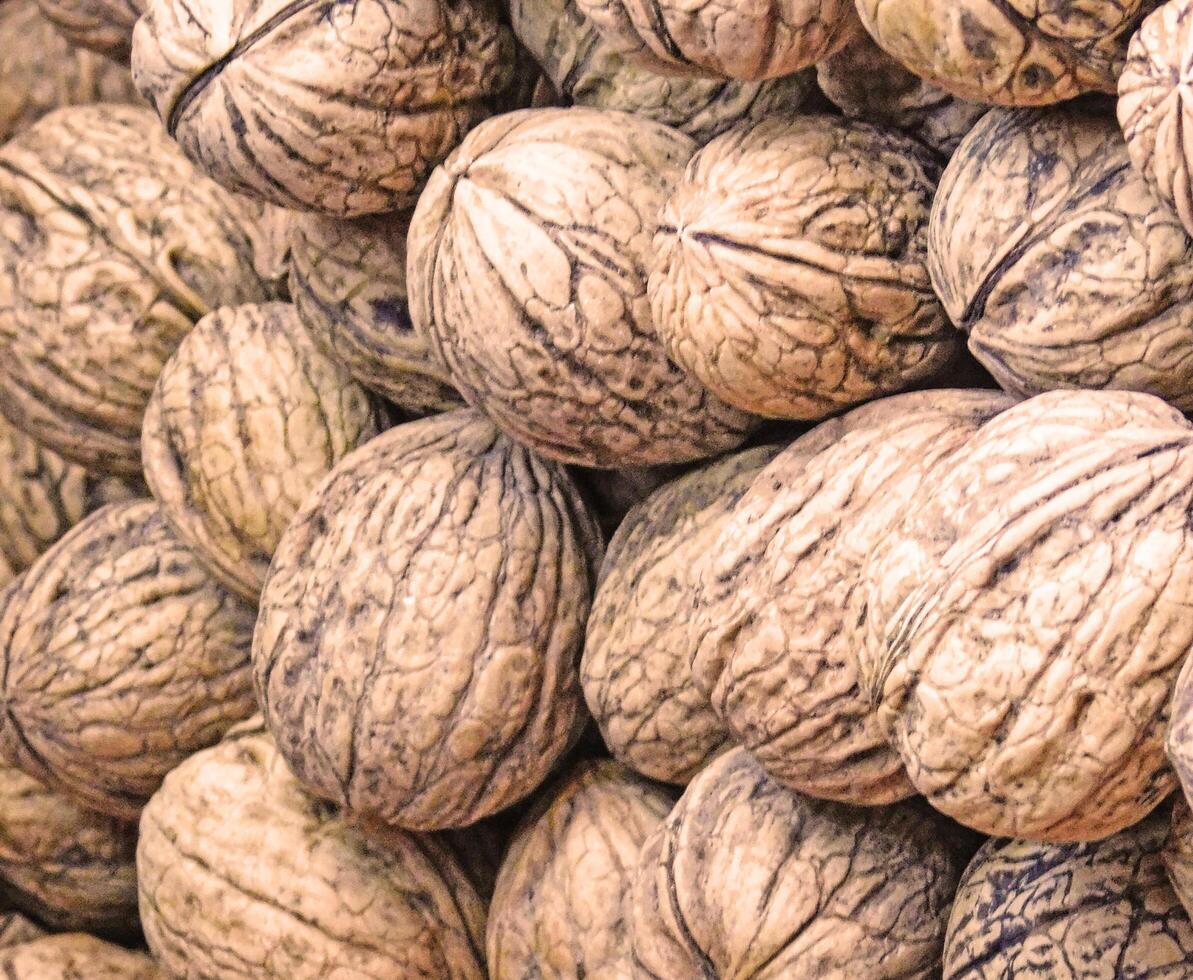 texture of nuts in the kitchen photo