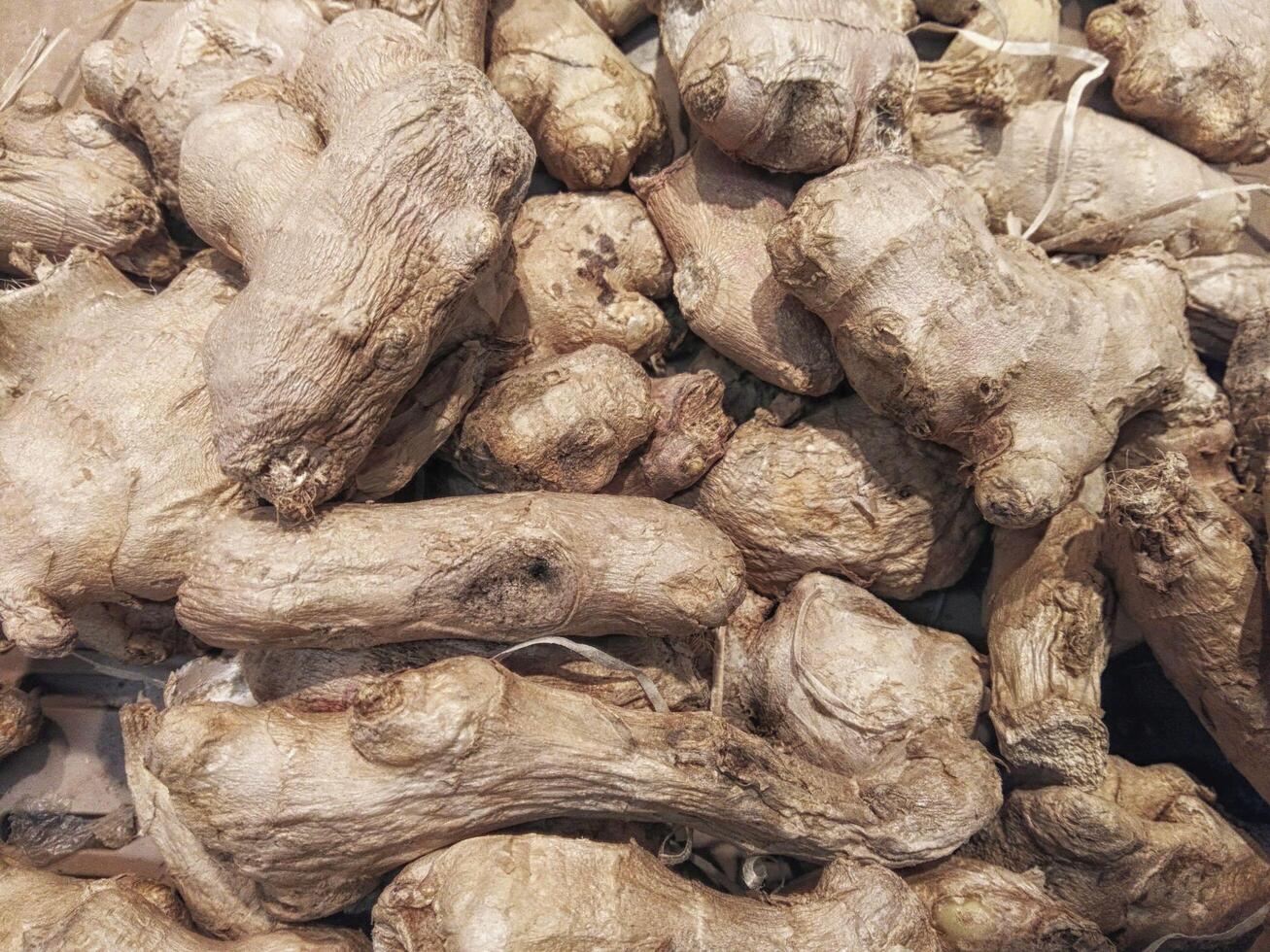 Ginger texture in the kitchen photo