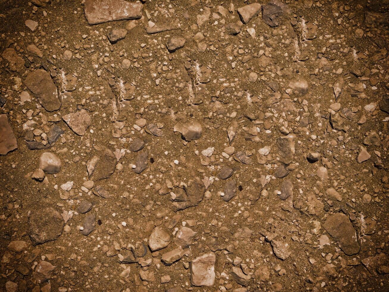 Texture Of Dark Sand At The Sea photo