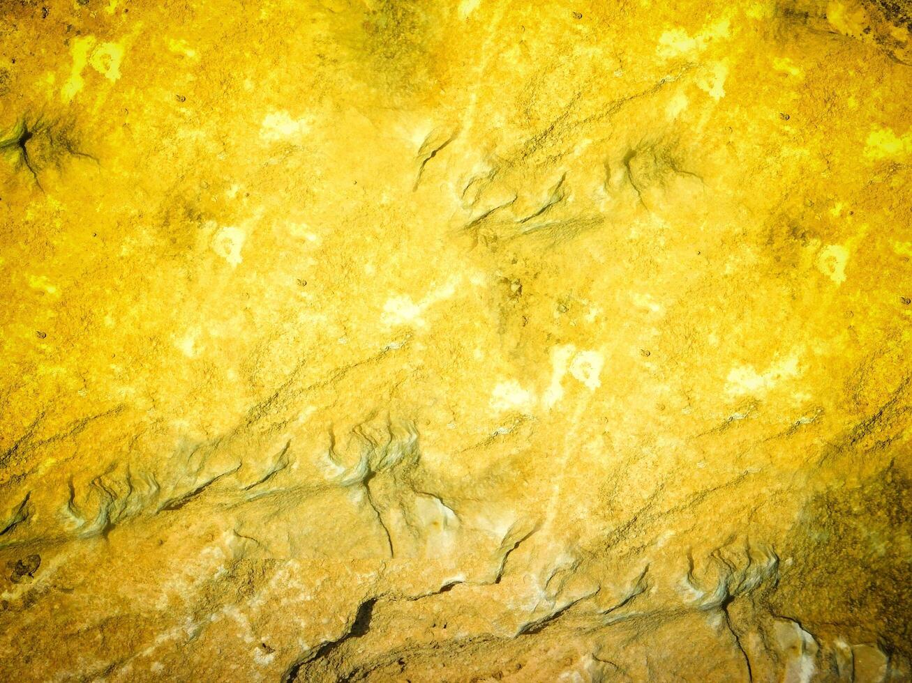 Texture Of Yellow Stone In The Garden photo