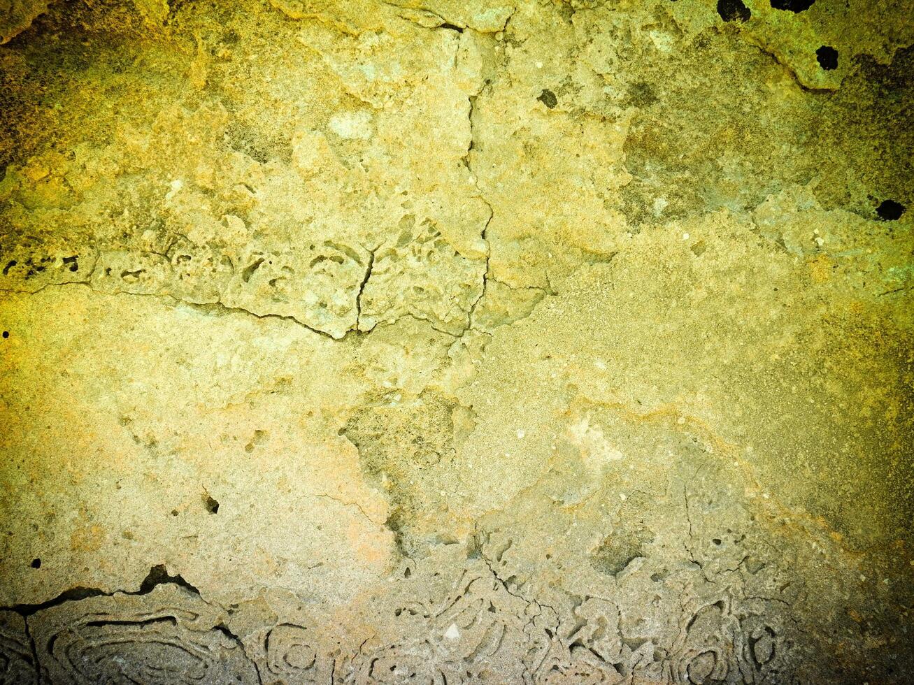 Texture Of Yellow Stone In The Garden photo