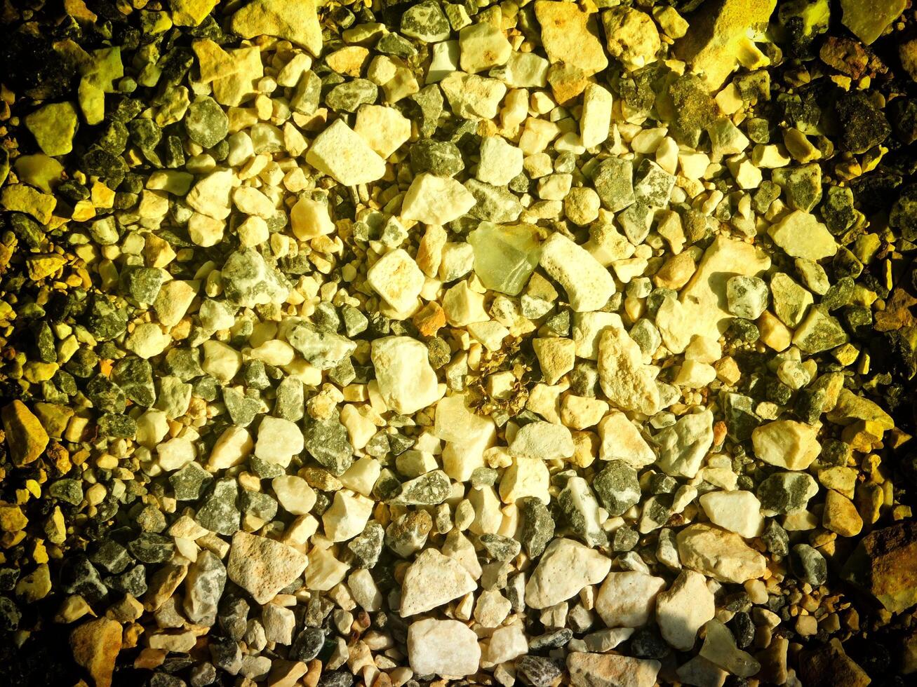 Texture Of Yellow Stone In The Garden photo