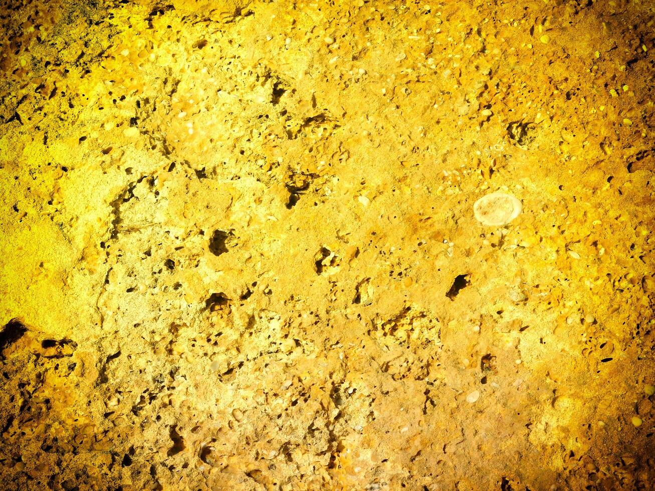 Texture Of Yellow Stone In The Garden photo