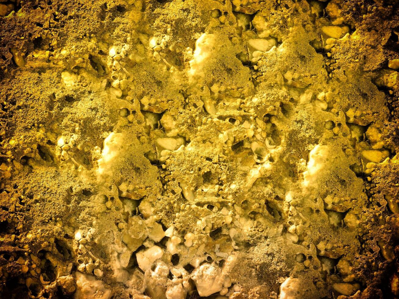 Texture Of Yellow Stone In The Garden photo