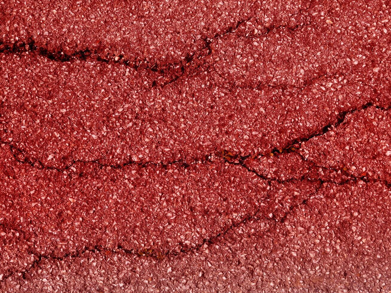 Texture Of Red Stone In The Garden photo