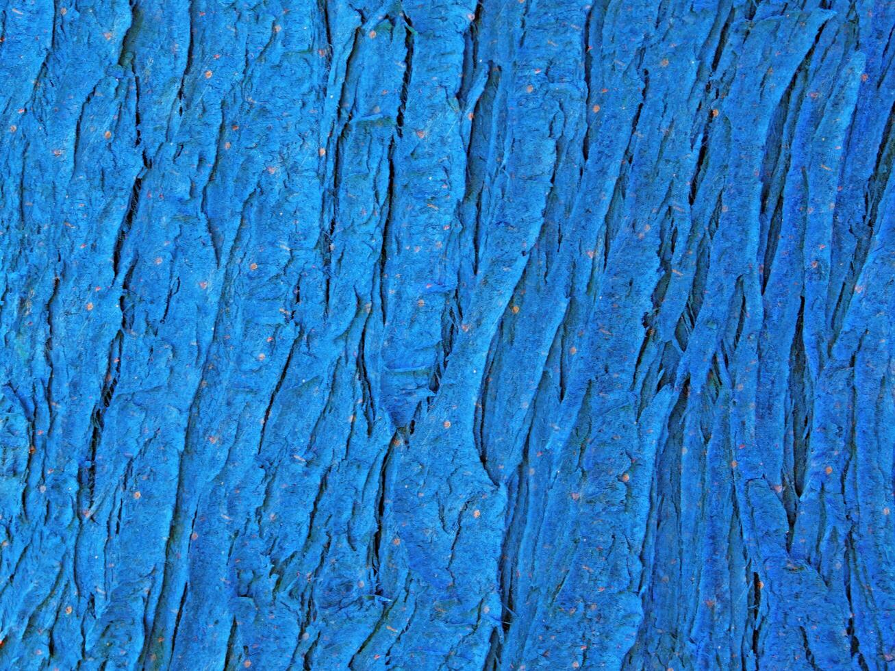 textura de madera azul foto