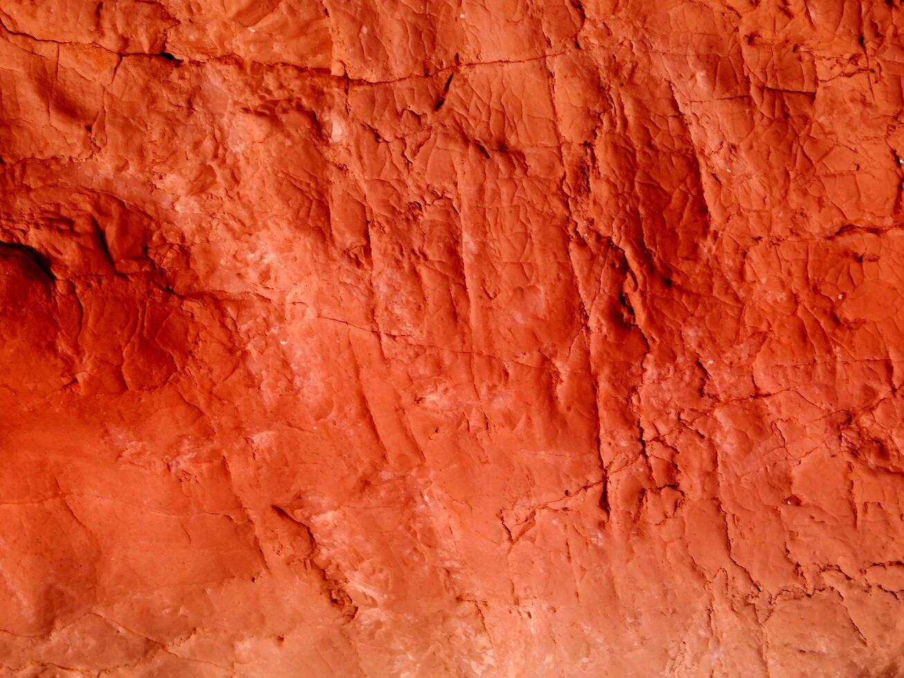Texture Of Red Stone In The Garden photo