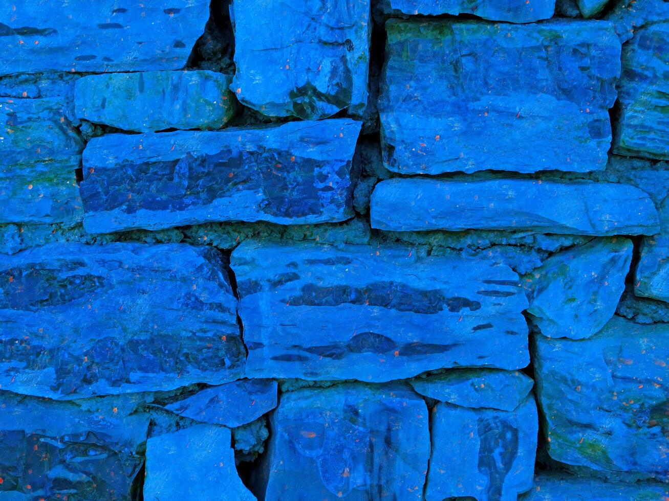 Blue Stone Texture photo