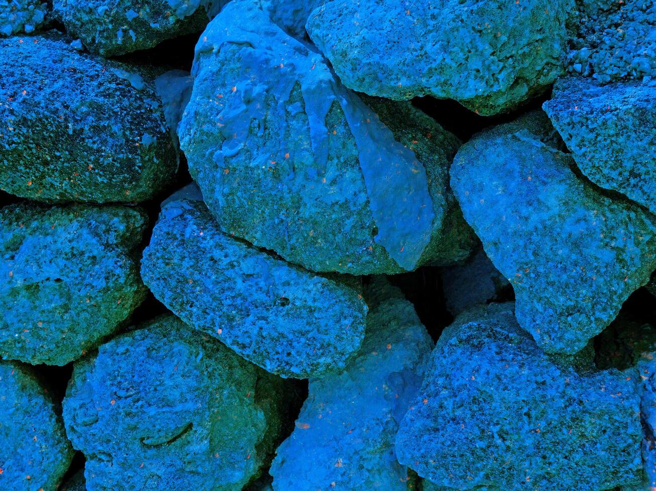 Blue Stone Texture photo