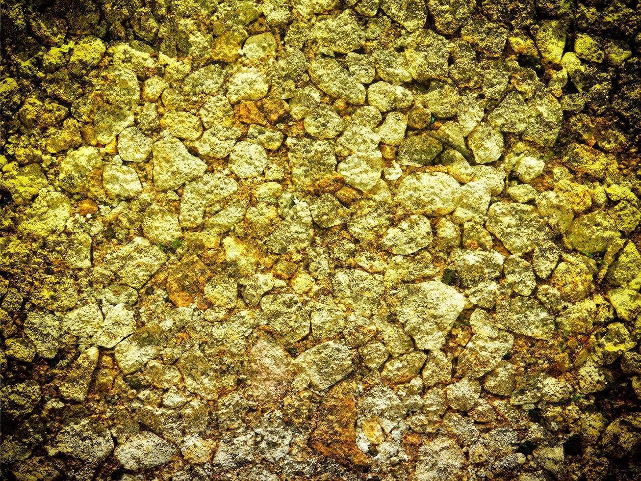 Texture Of Yellow Stone In The Garden photo