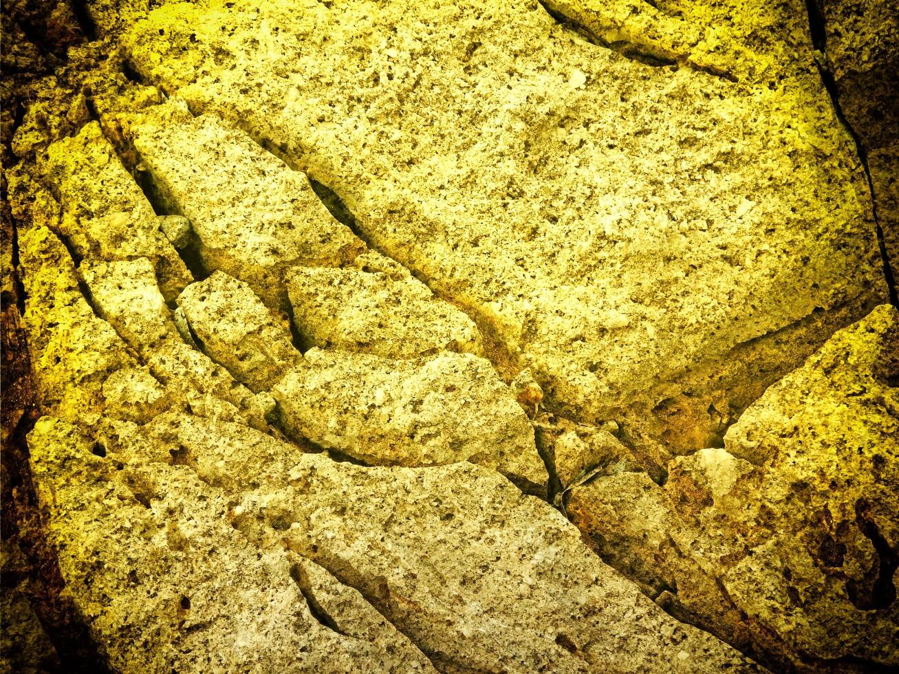 Texture Of Yellow Stone In The Garden photo