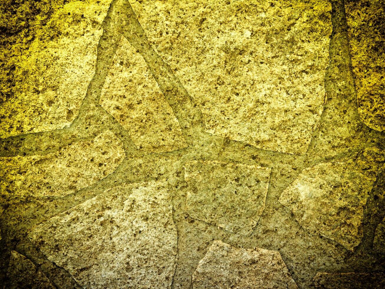 Texture Of Yellow Stone In The Garden photo