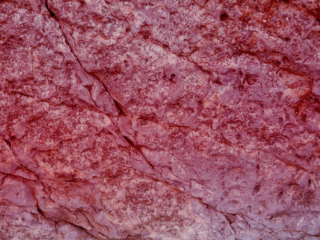 Texture Of Red Stone In The Garden photo