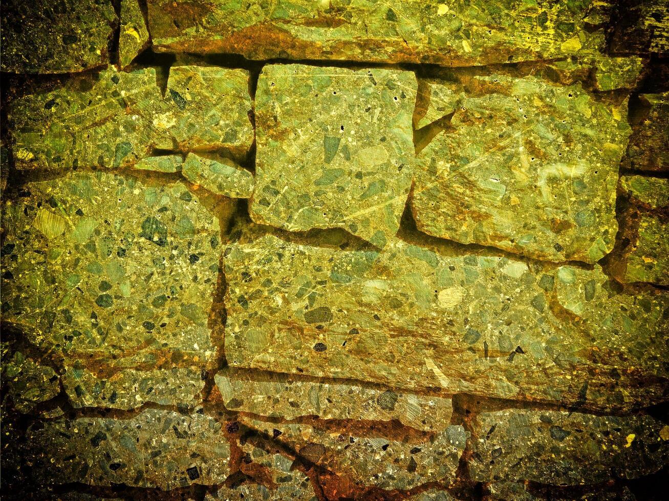 Texture Of Yellow Stone In The Garden photo