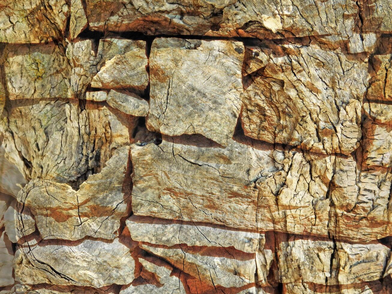 outdoor stone wall texture photo