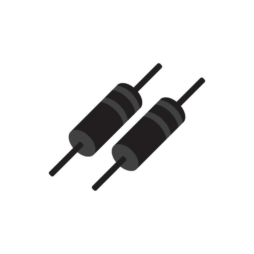 Electric diode icon vector illustration design